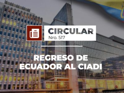 Regreso de Ecuador al CIADI