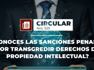 ¿Conoces las sanciones penales por transgredir derechos de Propiedad Intelectual?